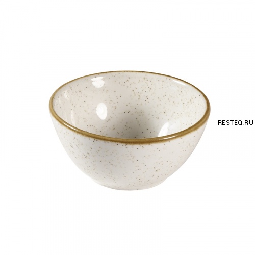 Салатник 0,40л d13см h6,5см, без борта, Stonecast, цвет Barley White SWHSBS141