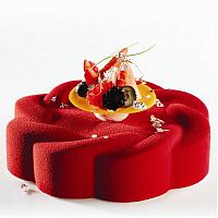 Форма для мороженого/суфле 3D "PAVOCAKE" d180мм h45мм, силикон KE004S