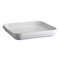 Блюдо керамическое квадратное 7,60л 41,5х41,5см h6,5см, серия Welcome, цвет белый 324110