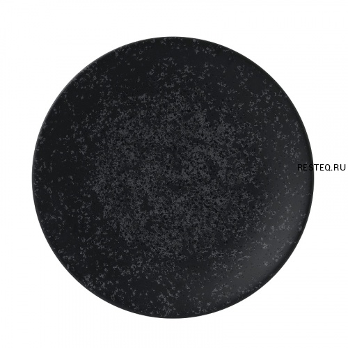 Тарелка мелкая 29см, без борта, Menu Shades, цвет Caldera Ash Black ZCCAMC291
