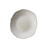 Тарелка мелкая 29,5х26,5см, керамика, цвет PERLE, Plume 960770