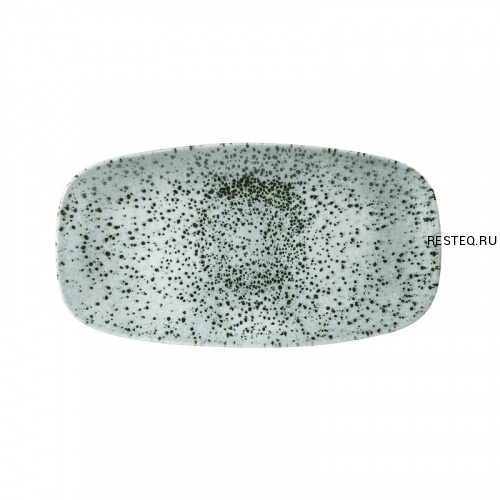 Блюдо прямоугольное CHEFS 35,5х18,9см, без борта, цвет Mineral Green, Studio Prints MNGRXO141