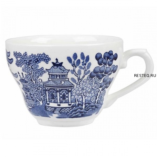 Чашка чайная 198мл Vintage Prints, цвет Georgian Blue Willow BWLGTC71