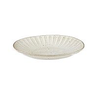 Тарелка глубокая 26,5см, керамика, Impressions, цвет OYSTER C12358