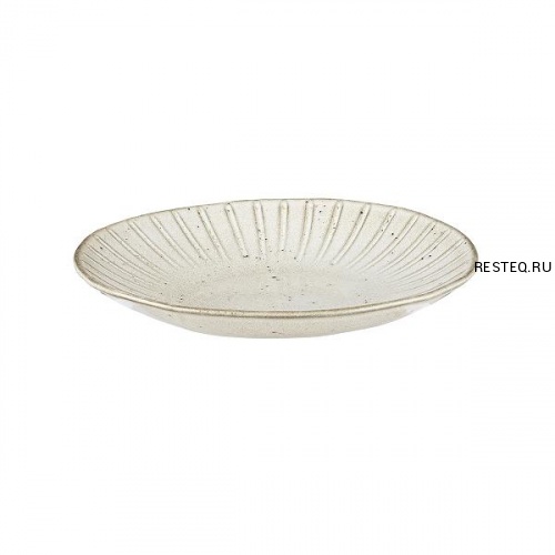 Тарелка глубокая 26,5см, керамика, Impressions, цвет OYSTER C12358