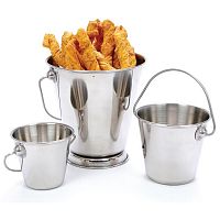 Емкость для закусок "Ведро" d9,5см h9,5см, нерж.сталь BKT95WO