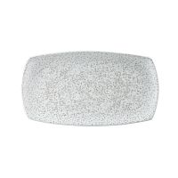 Блюдо прямоугольное узкое 35,5х19см, без борта, Menu Shades, цвет Caldera Chalk White ZCCWNRPL1