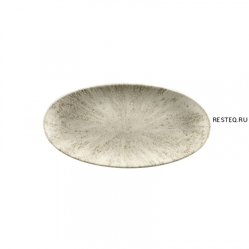 Блюдо овальное CHEFS 29,9х15см, без борта, цвет Stone Agate Grey, Studio Prints STAGOV301