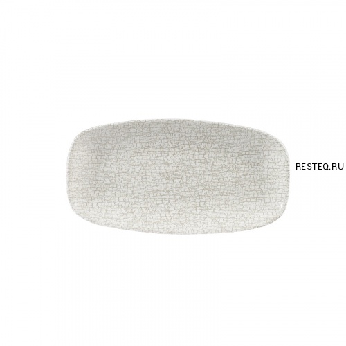 Блюдо прямоугольное CHEFS 29,8х15,3см, без борта, цвет Breccia Agate Grey, Studio Prints BRAGXO111