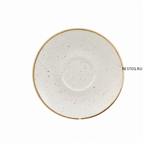 Блюдце 15,6см Stonecast, цвет Barley White SWHSCSS1