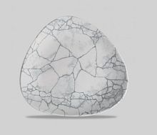 Тарелка мелкая треугольная 26,5см, без борта, цвет Kintsugi Pearl Grey, Studio Prints KTPGTR101
