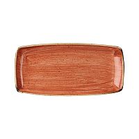 Блюдо сервировочное 29,5х15см, без борта, Stonecast, цвет Spiced Orange SSOSOP111