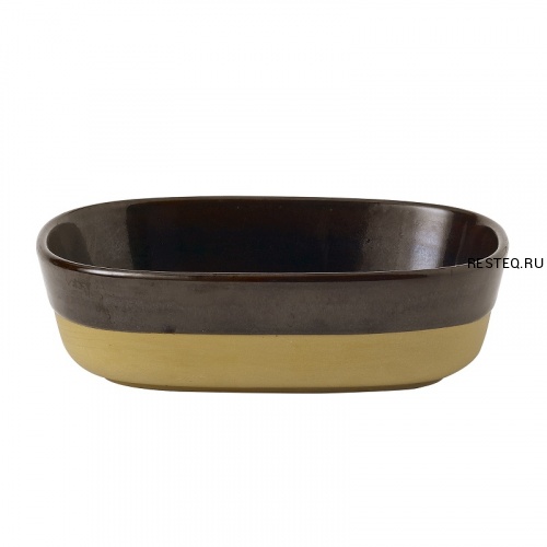 Поднос сервировочный 17,3х11,9см h5см, серия EMERGE, цвет Cinnamon Brown EMBRED171