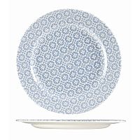 Тарелка мелкая 30,5см Moresque Prints, цвет Moresque Blue MQBLVP111
