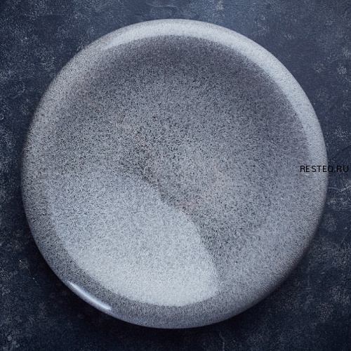 *Тарелка объемная 20см, серия Stone, цвет Grey ST_20_ОБ_GR
