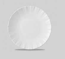Тарелка мелкая d23,5см Abstract white APRDAF9 1