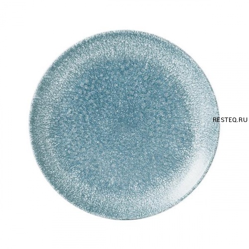 Тарелка мелкая 16,5см, без борта, цвет Raku Topaz Blue, Studio Prints RKTBEVP61