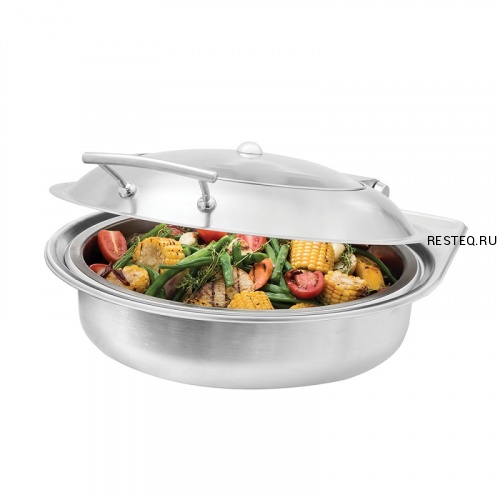Мармит настольный (чефиндиш) круглый MULTI-CHEF d42см h17см, без базы, нерж.сталь SM289
