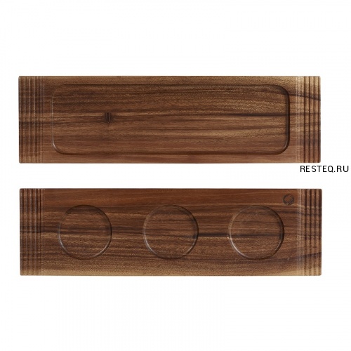 Блюдо деревянное 40х11,5см, двухстороннее, Buffet Wood ZCAWDBH21