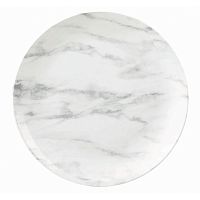 Тарелка мелкая 26см, без борта, Textured Prints, цвет Marble Grey MGYEV101