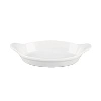 Форма для запекания овальная 23,2х12,5см 0,38л, цвет белый, Cookware WHCWIOEN1