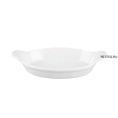 Форма для запекания овальная 23,2х12,5см 0,38л, цвет белый, Cookware WHCWIOEN1