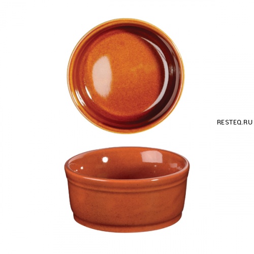 Емкость для запекания d 6,5см 0,057л, керамика, Rustics Simmer, цвет Terracotta ZCRTRP21