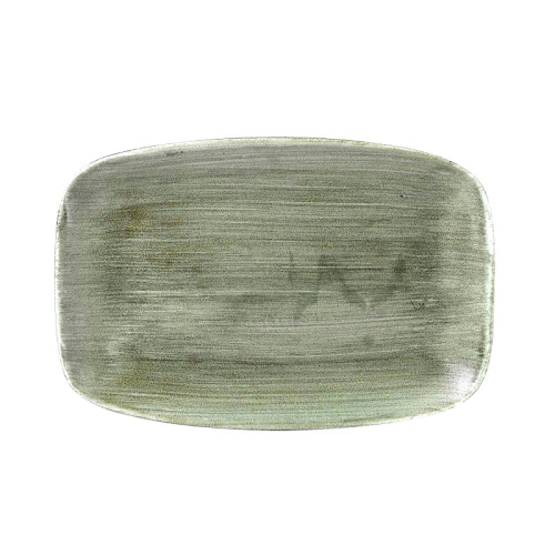 Блюдо прямоугольное CHEFS 30х19,9см, без борта, Stonecast Patina, цвет Burnished Green PABGOBL41