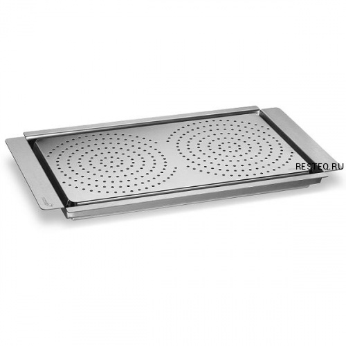 Поднос для жарки MULTI-CHEF 58,4х33,7см h2,5см, нерж.сталь SM217