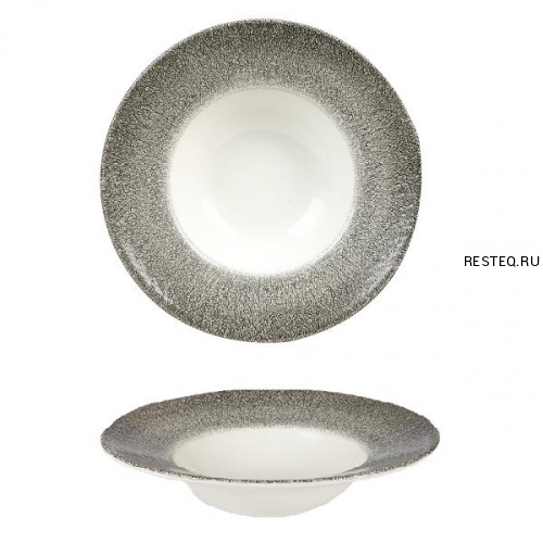 Тарелка глубокая 24см 0,284л, цвет Raku Quartz Black, Studio Prints RKBQVWBM1