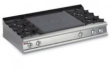 Плита со сплошной поверхностью газовая 700 серии APACH CHEF LINE LRSTG167R4