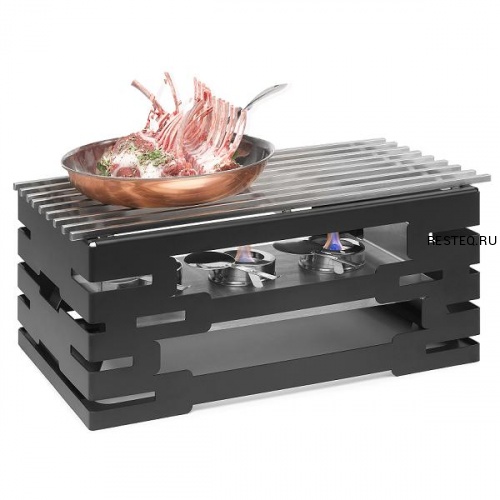 Мармит-гриль MULTI-CHEF 59,1х34,3см h26,7см, сталь, цвет черный SK032