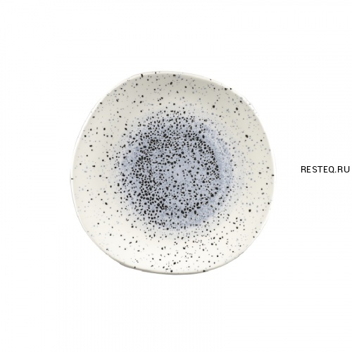 Тарелка мелкая "Волна" 26,4см, без борта, цвет Mineral Blue, Studio Prints MNBLOG101