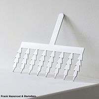 Трафарет для декора "PETAL COMB" h8см, нерж.сталь, дизайн - Frank Haasnoot 20FH03L