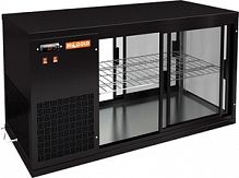 Витрина Hicold VRL T 1300 L BLACK