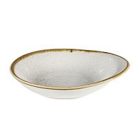 Салатник 0,30л 18х16,8см, без борта, Stonecast, цвет Barley White SWHSID71