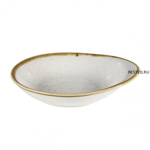 Салатник 0,30л 18х16,8см, без борта, Stonecast, цвет Barley White SWHSID71