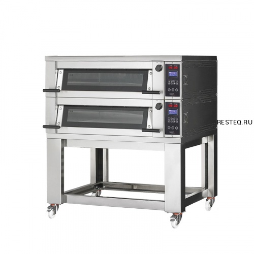 ПЕЧЬ ПОДОВАЯ БЕЗ КОЗЫРЬКА С ПОДСТАВКОЙ БЕЗ НАПРАВЛЯЮЩИХ APACH BAKERY LINE E2K1L EMP