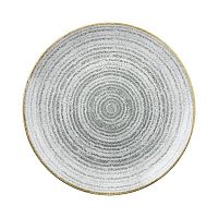 Тарелка мелкая 26см, без борта, цвет Stone Grey, Studio Prints SPSGEV101