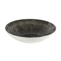 Салатник 0,42л d18,2см, без борта, цвет Stone Quartz Black, Studio Prints STQBEVB71
