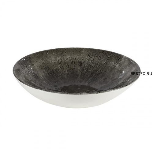 Салатник 0,42л d18,2см, без борта, цвет Stone Quartz Black, Studio Prints STQBEVB71