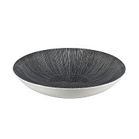 Салатник 1,14л d24,8см, без борта, цвет Agano Black, Studio Prints AGBLEVB91