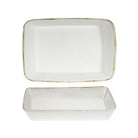 Форма для запекания 38х25см h6,2см 3,5л, Stonecast Hints, цвет Barley White SHWHRLBD1