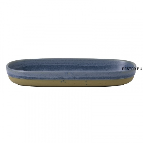 Поднос сервировочный 23,3х10см h3,3см, серия EMERGE, цвет Oslo Blue EMBLET231