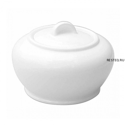 Сахарница 0,22л, с крышкой, White APRACSB1
