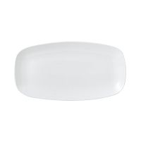 Блюдо прямоугольное CHEFS 35,5х18,9см, без борта, Vellum, цвет White полуматовый WHVMXO141