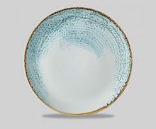 Тарелка мелкая 28,8см, без борта, цвет Aquamarine, Studio Prints Homespun Accents  HAAMEV111