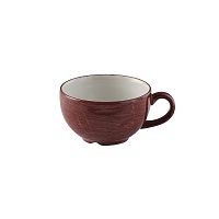 Чашка Cappuccino 227мл Stonecast Patina, цвет Rust Red PARECB201