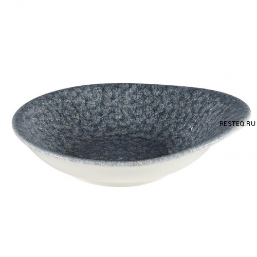 Салатник 0,30л 18х16,8см, без борта, цвет Raku Topaz Blue, Studio Prints RKTBID71