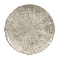 Тарелка мелкая 26см, без борта, цвет Stone Agate Grey, Studio Prints STAGEV101